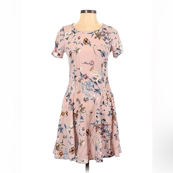 Stevie and Co. fit and flare floral print dress, size small - Picture 2 of 7